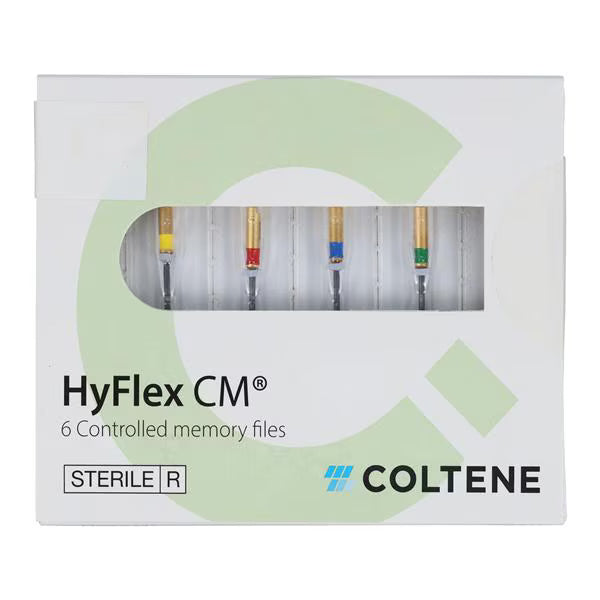 Hyflex CM Rotary File 31mm Sterile  Assorted 0.04 - 0.08 6/Pk
