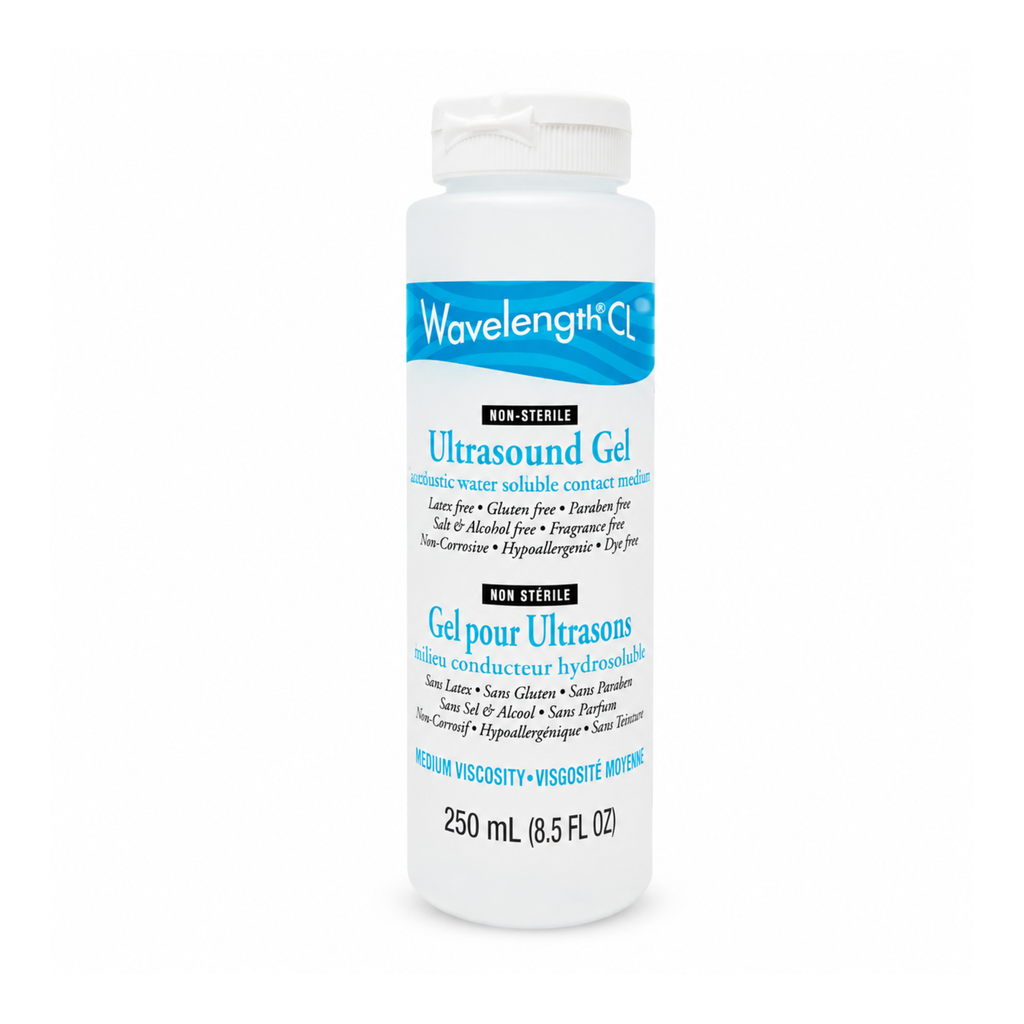 250ml Clear Ultrasound Gel | Wavelength