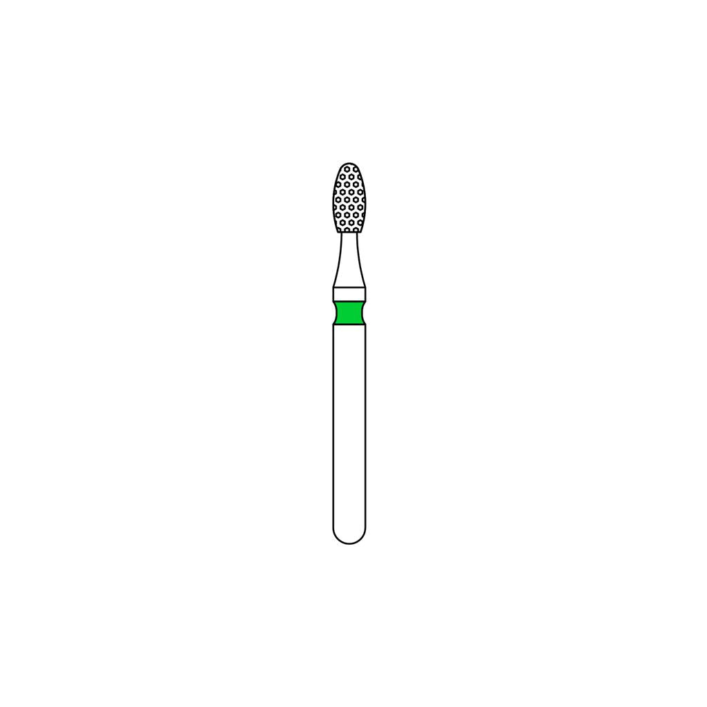Priva Rotary Diamond Burs - EGG - 5/Pk