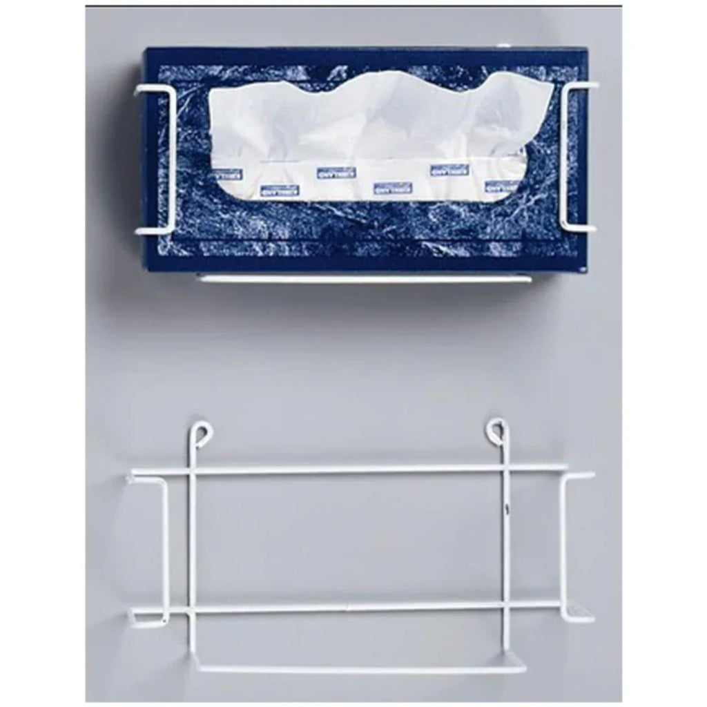Hold-It Tissue Box Holder - Rectangular tissue box holder | 9 ¾” x 2 ½” x 4 ¼” | Open Box